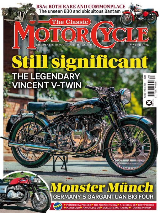 Title details for The Classic MotorCycle by Kelsey Publishing Ltd - Available